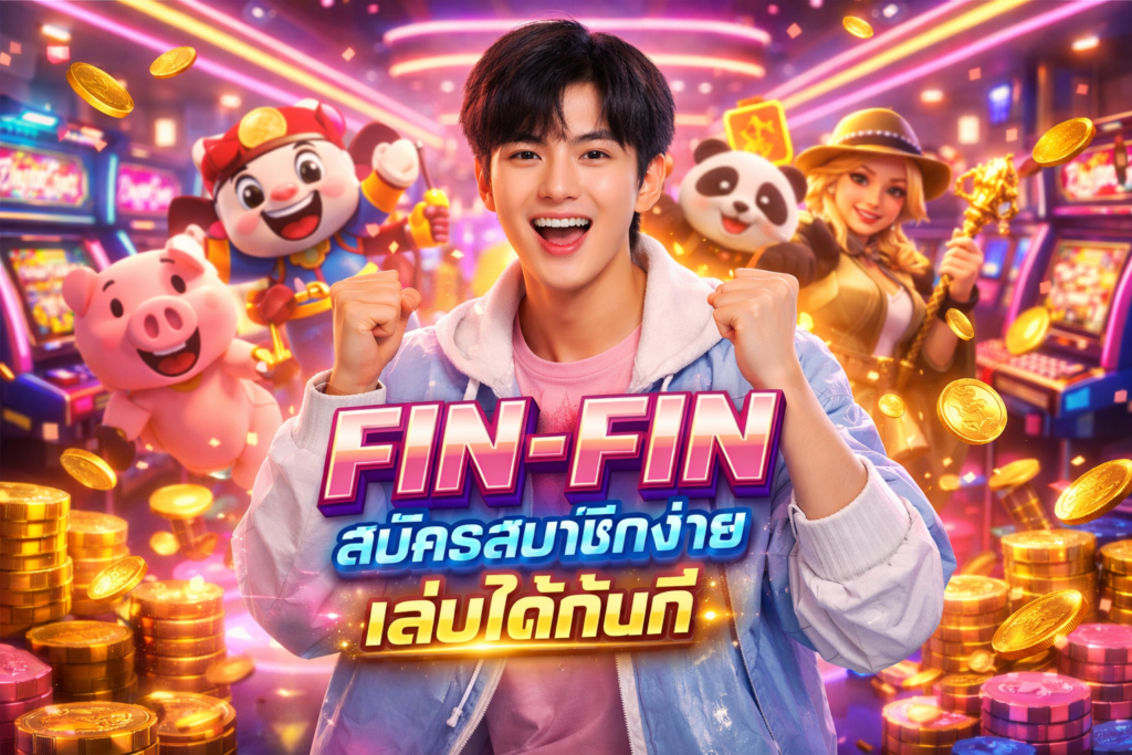 FIN-FIN สมัครสมาชิกง่าย เล่นได้ทันที